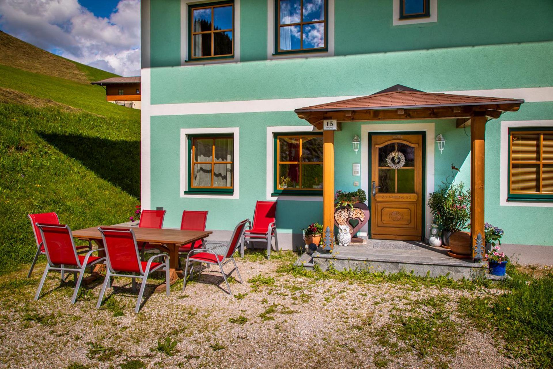Ferienwohnung Obersteffengut Wagrain Exterior foto