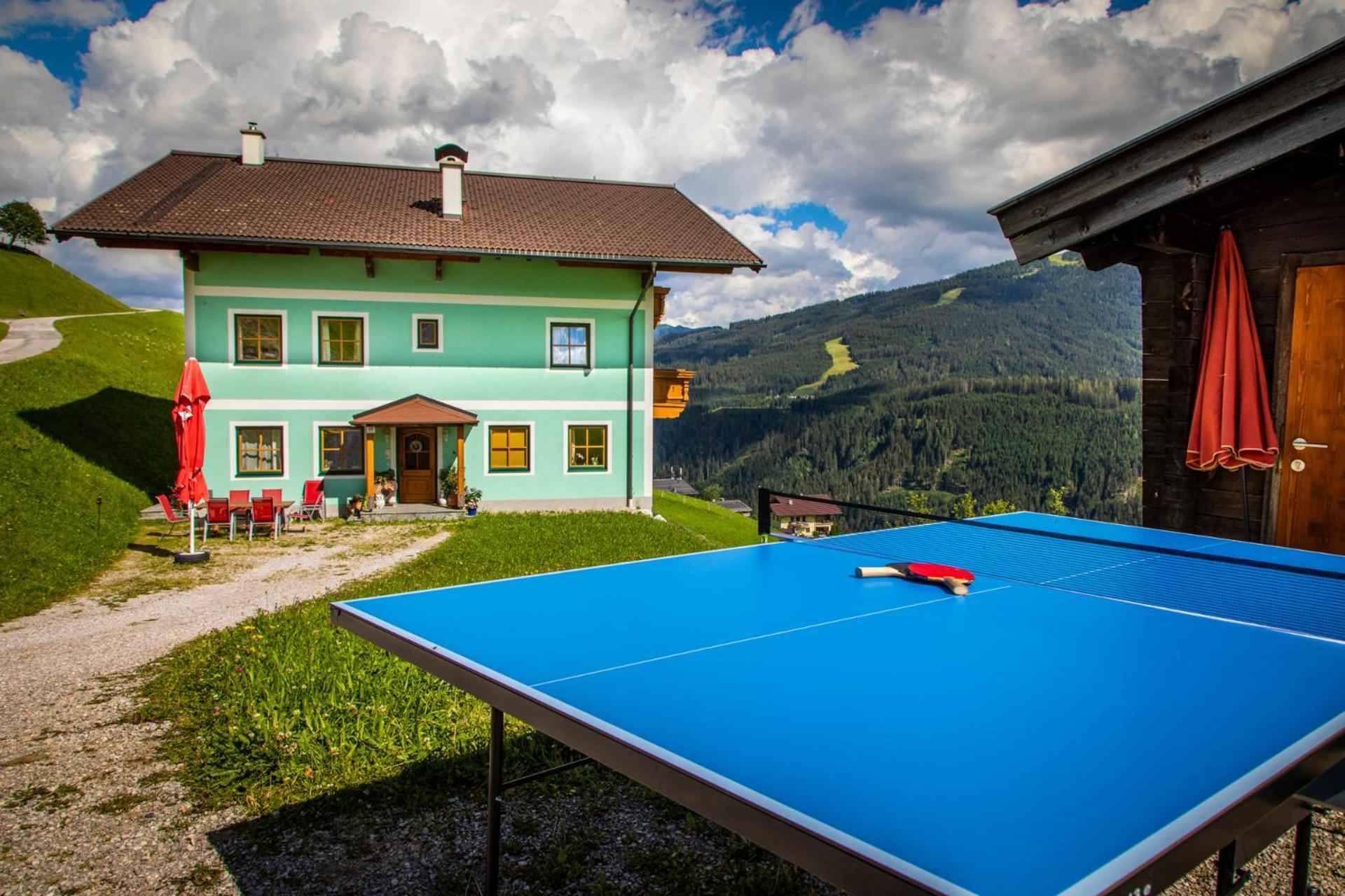 Ferienwohnung Obersteffengut Wagrain Exterior foto