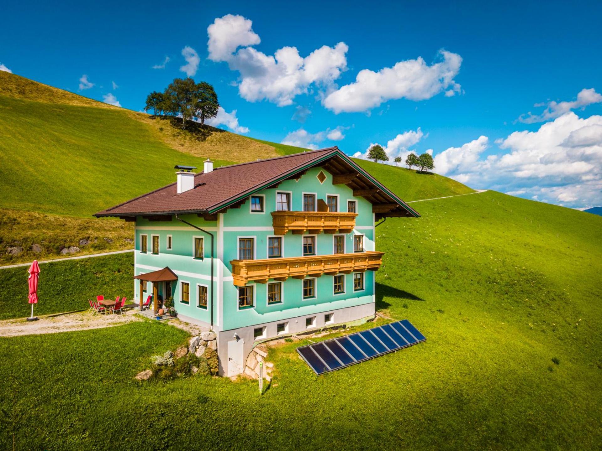 Ferienwohnung Obersteffengut Wagrain Exterior foto
